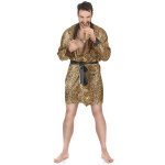 Peignoir lopard homme