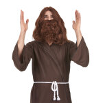 Perruque avec barbe jsus homme
