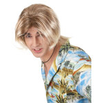 Perruque blonde surfeur homme