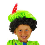 Perruque cheveux boucl�s enfant noir