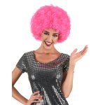 Perruque clown rose confort adulte
