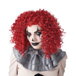 Perruque clown rouge adulte