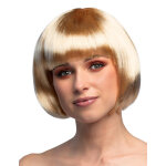 Perruque courte blonde femme