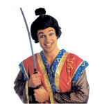 Perruque courte samourahomme