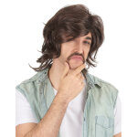 Perruque dragueur ann�es 70's homme