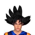 Perruque goku dragon ball adulte