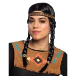 Perruque indienne tresse femme