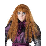 Perruque longue ondule rousse enfant