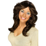 Perruque marronann�es 70 femme