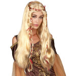 Perruque m�di�vale blonde femme