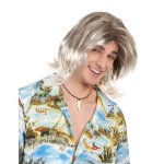 Perruque rtro balayage blond adulte