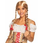 Perruque tresse blonde femme