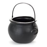 Petit chaudron  bonbons halloween 18 cm