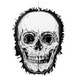 Pi�ata t�te de mort 35 x 25 cm