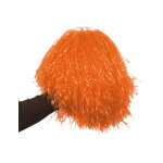 Pompon orange mtallique