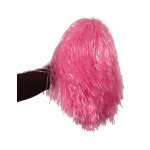 Pompon rose mtallique