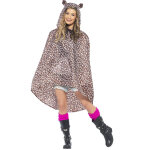 Poncho lopard adulte