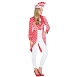 Queue de pie rouge et blanche adulte