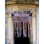 Rideau de porte halloween 150 x 95 cm