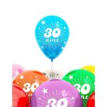 Sachet 8 ballons 30 ans