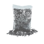 Sachet de confettis gris fonc� 200g