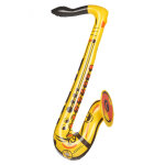 Saxophone gonflable jaune adulte