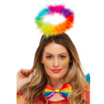 Serre - tte aurole ange multicolore adulte