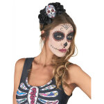 Serre - tte crne multicolore dia de los muertos adulte