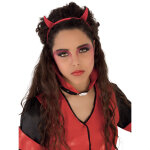 Serre - tte diablesse rouge fille