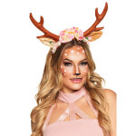 Serre - tte fleuri cerf femme