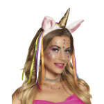 Serre - tte licorne avec bandes flashy femme