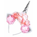 Serre - tte licorne avec pivoines roses adulte
