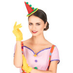 Serre - tte mini chapeau clown pointu adulte