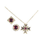 Set bijoux vampire adulte halloween