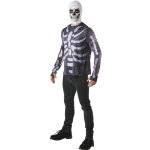 T - shirt et cagoule skull trooper fortnite adulte
