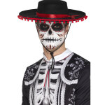 Sombrero dia de los muertos adulte