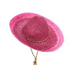 Sombrero mexicain rose adulte