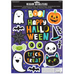 Stickers pour fen�tres halloween friends