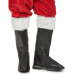 Sur - bottes luxe noires avec fourrure pre nol adulte