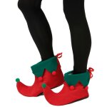 Sur - chaussures elfe avec pompons adulte