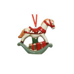 Suspension pour sapin cheval  bascule 8 cm