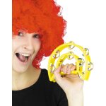 Tambourin jaune 40 cm