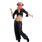Top noir danseuse femme