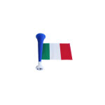 Trompette football avec drapeau italie