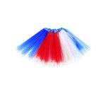 Tutu supporter france bleu blanc rouge