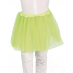 Tutu vert avec jupon opaque enfant