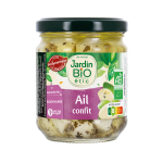 Ail confit  l'huile d'olive et basilic - bio