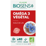 Capsule v�g�tale om�ga 3 - huile de lin - bio