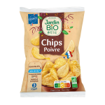 Chips de pomme de terre poivre - bio