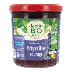 Confiture extra myrtille sauvage - bio Confiture extra myrtille sauvage - bio